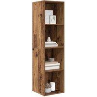 Berkfield Home TV Cabinet Old wood 37 x 37 x 142.5 cm Engineered wood in Brown