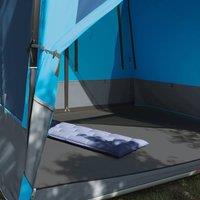 Berkfield Home Tent with Roof Other with Air Vent Blue & Black 291 x 291 cm