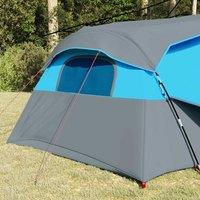 Berkfield Home Tent with Roof Other with Air Vent Blue & Black 520 x 520 x 190 cm