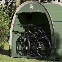 Berkfield Home Tent with Roof with Storage with Air Vent Green