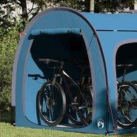 Berkfield Home Tent with Roof with Storage with Air Vent Blue 218 x 156 x 180 cm
