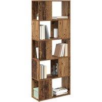 Berkfield Home TV Stand Old wood Engineered wood 60 x 24 x 155 cm TV Stand in Brown