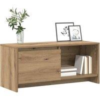 Berkfield Home TV Stand Artisan oak Engineered Wood