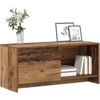 Berkfield Home TV Stand Old wood Engineered Wood