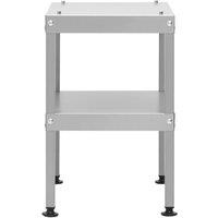 Berkfield Home Table for Oven Smoker 40x28x44.5 cm Galvanised steel in Silver