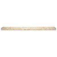 Berkfield Home Table Top Cream 40x2.5 cm Marble in Beige | Size: 40x2.5 cm