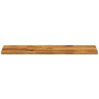 Berkfield Home Table Top 110x20x3.8 cm Rectangular Solid Wood Mango in Brown