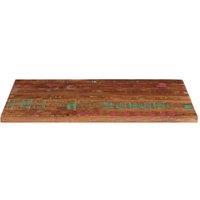 Berkfield Home Table Top 100x50x2.5 cm Rectangular Solid Wood Reclaimed