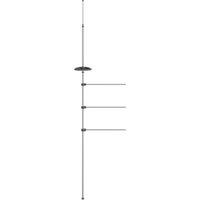 Berkfield Home Towel Rail 47x280 cm Aluminium in Silver