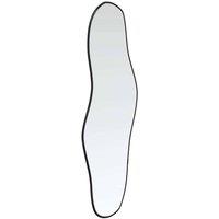 Berkfield Home Wall Mirror Black 90x40 cm