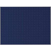 Berkfield Home Weighted Blanket Blue 152x203 cm 7 kg Fabric in Navy