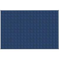 Berkfield Home Weighted Blanket Blue 120x180 cm 5 kg Fabric