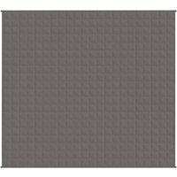 Berkfield Home Weighted Blanket Grey 200x220 cm 13 kg Fabric