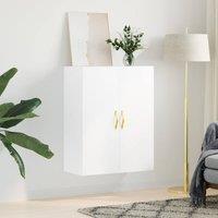 Berkfield Home Wall Mounted Cabinet White 69.5x34x90 cm