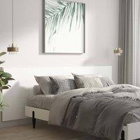 Berkfield Home Wall Headboard White 240x1.5x80 cm Engineered Wood