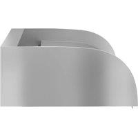 Berkfield Home Waterfall 45x34x14 cm Stainless Steel 304 in Silver | Size: 45 x 34 x 14 cm