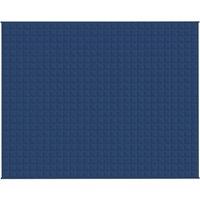 Berkfield Home Weighted Blanket Blue 235x290 cm 11 kg Fabric