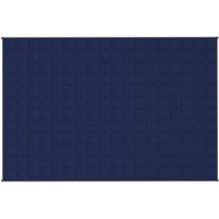 Berkfield Home Weighted Blanket Blue 122x183 cm 5 kg Fabric