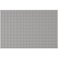 Berkfield Home Weighted Blanket Grey 122x183 cm 9 kg Fabric