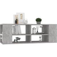 Berkfield Home Wall-Mounted TV Cabinet Concrete Grey 102x35x35 cm Engineered Wood | Size: 102 x 35 x 35 cm
