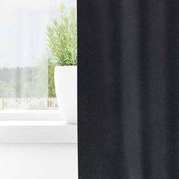 Berkfield Home Modern Blackout Curtains with Eyelets 2 pcs Dark Grey Velvet