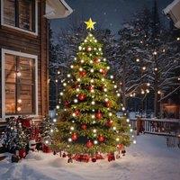 Berkfield Home Bright Christmas Tree Net Lights with 180 LEDs Cold White 180 cm