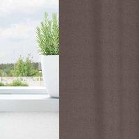 Berkfield Home Modern Curtains with Curtains 2 pcs Dark brown 175 x 140 cm Polyester