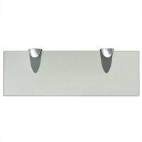 Berkfield Home Modern Floating Shelf Glass 30x10 cm 8 mm in Clear