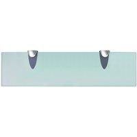 Berkfield Home Modern Floating Shelf Glass 40x10 cm 8 mm in Clear