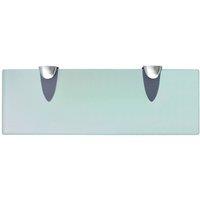 Berkfield Home Modern Floating Shelf Glass 30x10 cm 8 mm in Clear