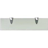 Berkfield Home Modern Floating Shelf Glass 40x10 cm 8 mm in Clear