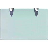Berkfield Home Modern Floating Shelf Glass 30x20 cm 8 mm in Clear