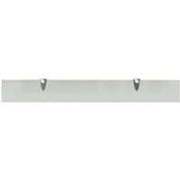 Berkfield Home Modern Floating Shelf Glass 80x10 cm 8 mm in Clear