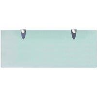 Berkfield Home Modern Floating Shelf Glass 50x20 cm 8 mm in Clear