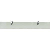Berkfield Home Modern Floating Shelf Glass 70x10 cm 8 mm in Clear