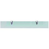 Berkfield Home Modern Floating Shelf Glass 70x10 cm 8 mm in Clear
