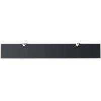 Berkfield Home Modern Floating Shelf Glass 70x10 cm 8 mm in Black