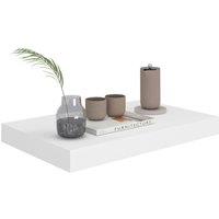 Berkfield Home Durable Floating Wall Shelf White 40x23x3.8 cm MDF