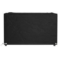 Berkfield Home Durable Garden Furniture Cover 8 Eyelets 125x125x75 cm Square in Black | Size: 125 x 125 x 75 cm