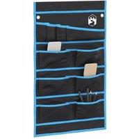 Berkfield Home Storage bag with Storage Black, Blue 63.5 x 40 cm Oxford in Black