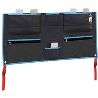 Berkfield Home Storage bag with Storage Black, Blue 98 x 47 cm Oxford in Black