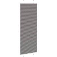 Berkfield Home Pleated Blind Anthracite 70x200 cm Fabric Width 69.4 cm Polyester in Dark Grey