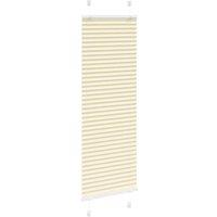 Berkfield Home Pleated Blind Cream 45x100 cm Fabric Width 44.4 cm Polyester