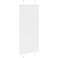 Berkfield Home Pleated Blind White 55x150 cm Fabric Width 54.4 cm Polyester