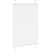Berkfield Home Pleated Blind White 100x150 cm Fabric Width 99.4 cm Polyester
