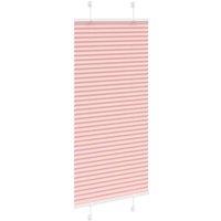 Berkfield Home Pleated Blind Pink 60x150 cm Fabric Width 59.4 cm Polyester