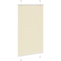 Berkfield Home Pleated Blind Cream 70x150 cm Fabric Width 69.4 cm Polyester