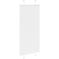 Berkfield Home Pleated Blind White 60x100 cm Fabric Width 59.4 cm Polyester