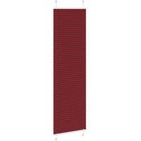 Berkfield Home Pleated Blind Bordeaux Red 55x200 cm Fabric Width 54.4 cm Polyester