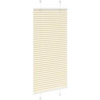 Berkfield Home Pleated Blind Cream 60x150 cm Fabric Width 59.4 cm Polyester
